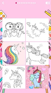 Unicorn Coloring Book screenshot 20