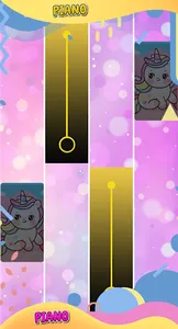 Unicorne Piano Game Tiles screenshot 4