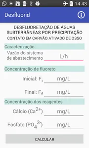Defluoridation screenshot 1