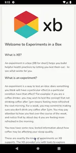 (XB) Experiments In a Box screenshot 1