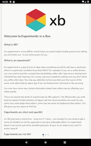 (XB) Experiments In a Box screenshot 3