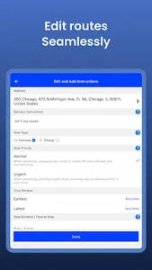 Upper: Delivery Route Planner screenshot 12