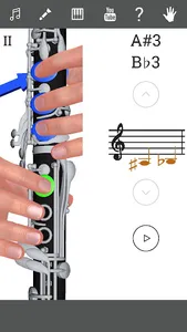 3D Clarinet Fingering Chart screenshot 1