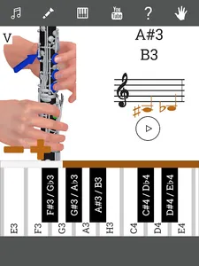 3D Clarinet Fingering Chart screenshot 10