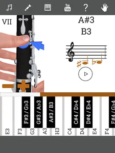 3D Clarinet Fingering Chart screenshot 11