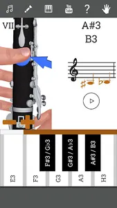 3D Clarinet Fingering Chart screenshot 5