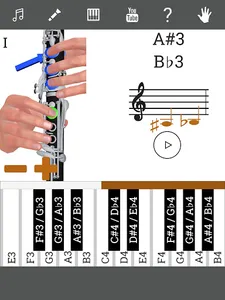 3D Clarinet Fingering Chart screenshot 8