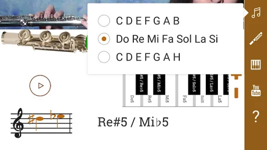 2D Flute Fingering Chart screenshot 1