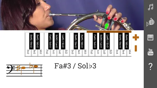 2D French Horn Fingering Chart screenshot 1