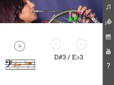 2D French Horn Fingering Chart screenshot 3