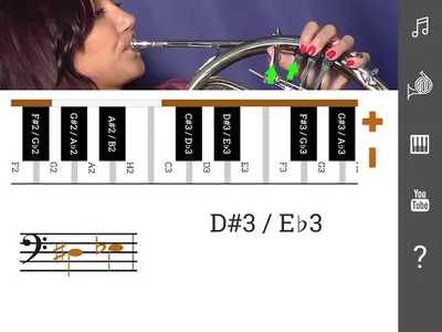 2D French Horn Fingering Chart screenshot 5