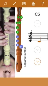 Recorder Fingering Chart screenshot 0