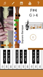 Recorder Fingering Chart screenshot 2