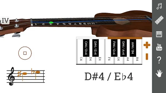 3D Ukulele Notes - How To Play screenshot 4