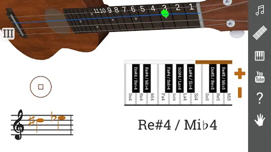 3D Ukulele Notes - How To Play screenshot 5