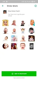 Stickers:Cute Babies WAsticker screenshot 2