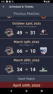 American Raptors Rugby screenshot 2