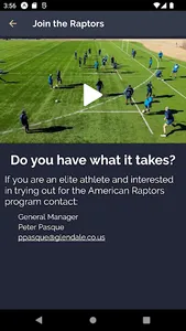 American Raptors Rugby screenshot 5