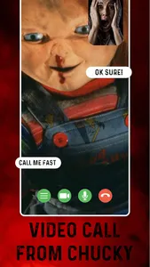 Chucky Call momo - Fake video  screenshot 9