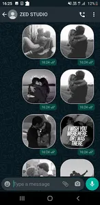 Romantic Stickers for WA screenshot 5