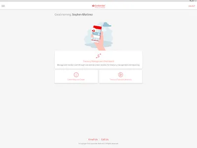 Santander Treasury Mobile screenshot 3