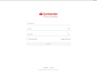 Santander Treasury Mobile screenshot 4