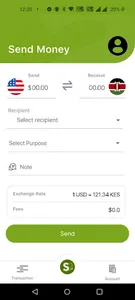 Sendbit screenshot 1