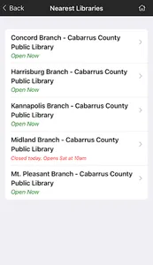 Cabarrus County Public Library screenshot 10