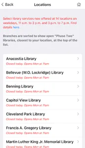 DC Public Library screenshot 1