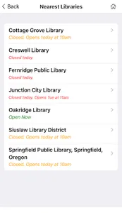 Lane Libraries OR screenshot 10