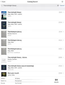 Lane Libraries OR screenshot 14