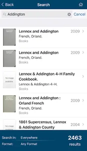 Lennox & Addington Libraries screenshot 2