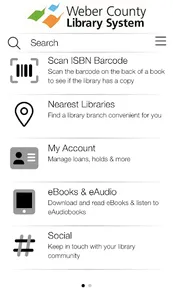 Weber County Library screenshot 0