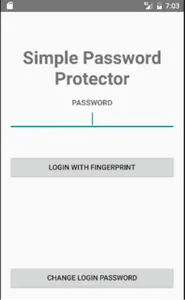 Simple Password Protector screenshot 0