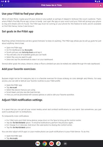 User Guide for Fitbit Sense screenshot 3