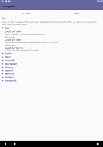 Wordspeller Dictionary screenshot 5