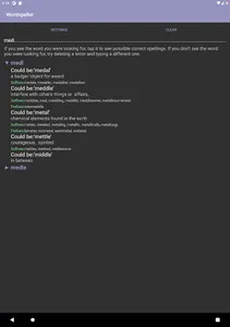 Wordspeller Dictionary screenshot 7