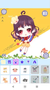 Cute Girl Avatar Maker screenshot 4