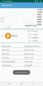 Marketcoin screenshot 1