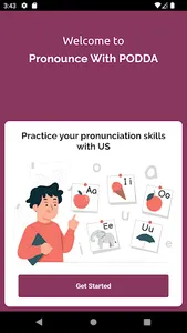 Pronounce With Podda : English screenshot 1