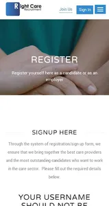Right Care Recruitment screenshot 2