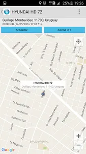 Hermes GPS screenshot 1