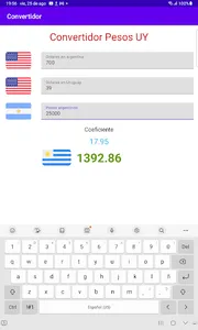 ConvertidorUY screenshot 3
