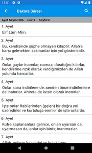 Kur'an-ı Kerim Konu Fihristi screenshot 3