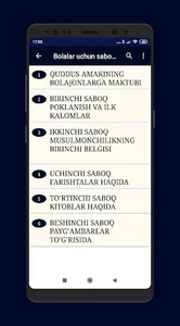 Bolalar uchun saboqlar screenshot 2