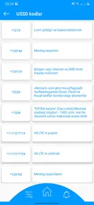 USSD kodlar screenshot 10