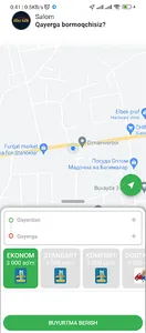 Fayz taxi client screenshot 0