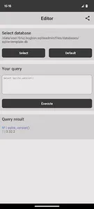 SQLite Admin screenshot 0