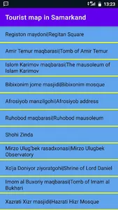 Tourist map screenshot 0