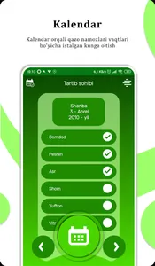 Qazo namozlari kundaligi (Tart screenshot 3